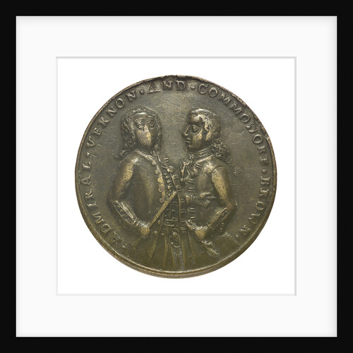 Medal commemorating the capture of Porto Bello by Admiral Vernon and Commodore Brown, 1739; reverse by unknown