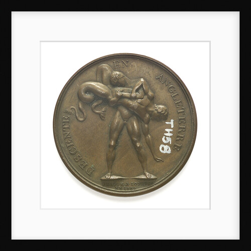 Medal commemorating the planned invasion of England; reverse by D.V. Denon