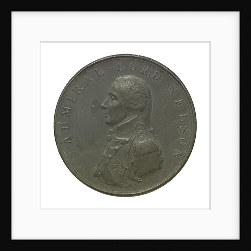 Medal commemorating the return home of Lord Nelson, 1800; obverse by P. Kempton