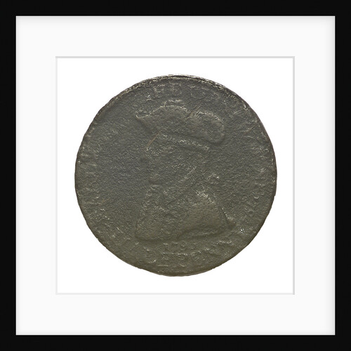 Token depicting Admiral of the Fleet Richard Howe (1726-1799) and the Glorious First of June, 1794; obverse by P. Wyon