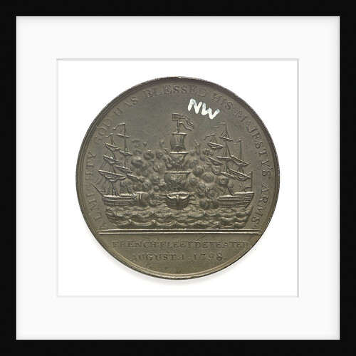 Medal commemorating the Battle of the Nile, 1798; reverse by unknown