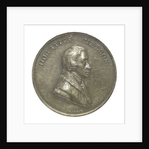 Medal commemorating Vice-Admiral Horatio Nelson (1758-1805); obverse by Abramson
