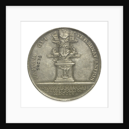 Medal commemorating Vice-Admiral Horatio Nelson (1758-1805); reverse by Abramson