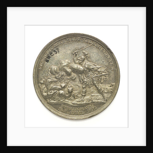 Medal commemorating the Battle of Copenhagen, 1801; reverse by D.F. Loos