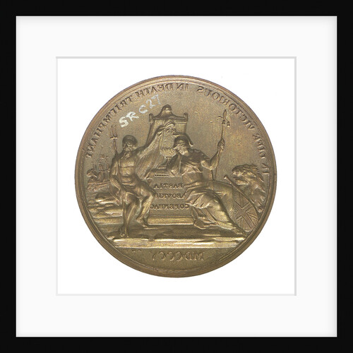 Medal commemorating Vice-Admiral Horatio Nelson (1758-1805); reverse by P. Wyon