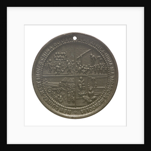 Medal commemorating the centenary of the London Missionary Society, 1895; reverse by unknown