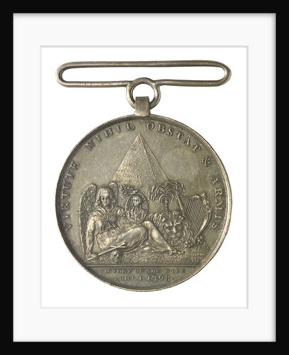 Medal commemorating the Battle of the Nile, 1798; obverse by T. Wyon