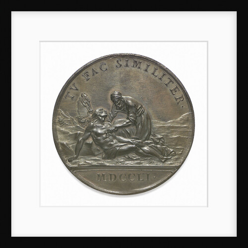 Commemorative medal depicting John, Duke of Montagu; reverse by J.A. Dassier