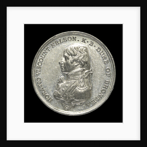 Medal commemorating the centenary of the Battle of Trafalgar, 1905; obverse by Spink & Son Ltd.