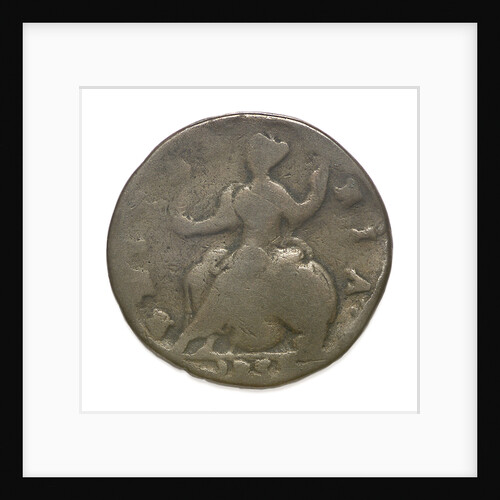Halfpenny; reverse by unknown