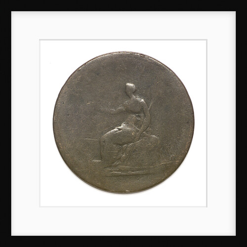 Halfpenny; reverse by unknown
