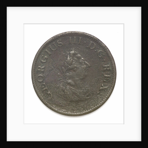 Halfpenny; reverse by unknown