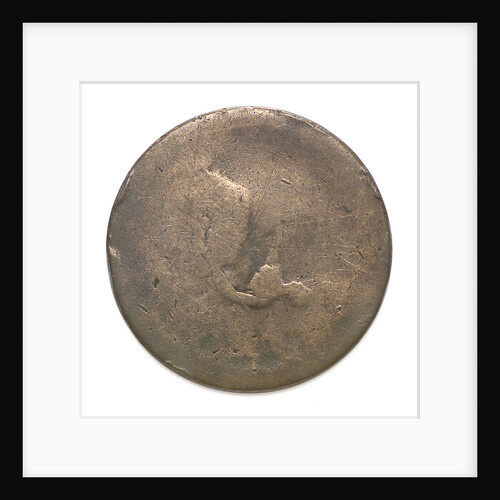 Halfpenny; reverse by unknown