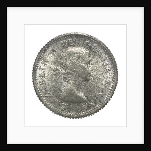 10 cents coin; obverse by Unknown