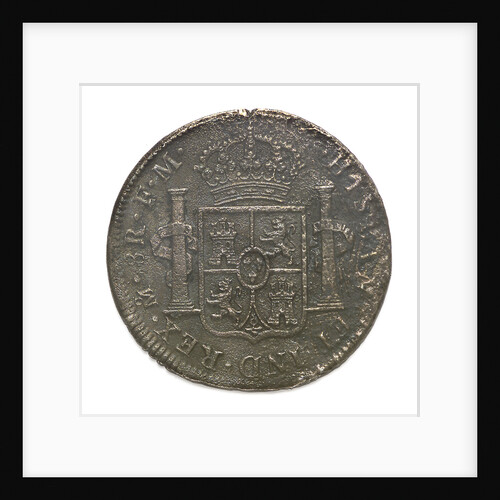 Eight reales; reverse by unknown