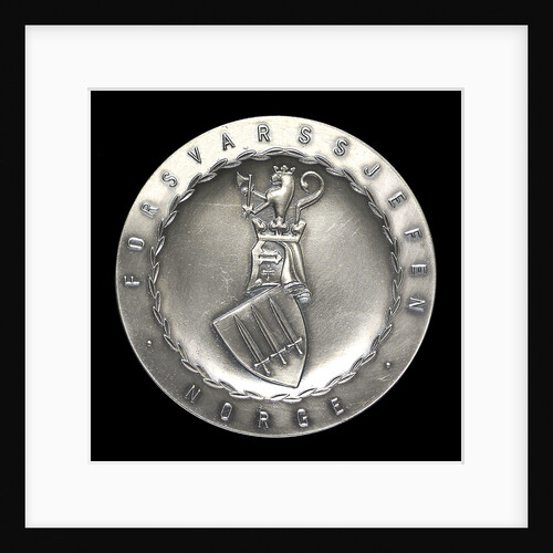 Commemorative medal; obverse by Knut Larsen