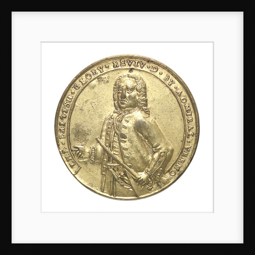 Medal commemorating the capture of Porto Bello, 1739 by Admiral Edward Vernon (1684-1757); reverse by unknown