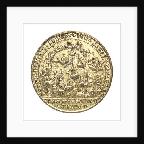 Medal commemorating the capture of Porto Bello, 1739 by Admiral Edward Vernon (1684-1757); reverse by unknown