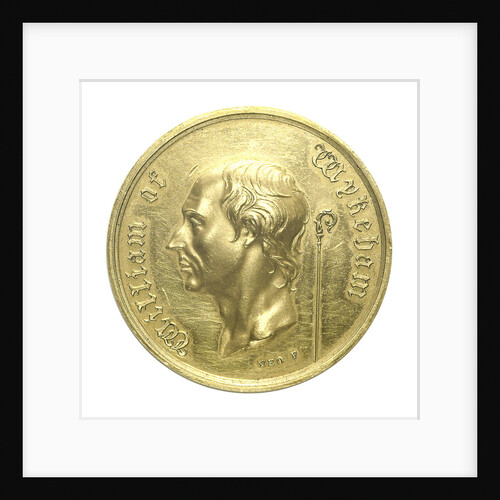 Medal commemorating William of Wykham (1324-1404); obverse by R. Yeo