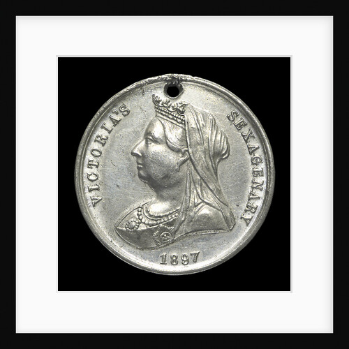 Medal commemorating Queen Victoria's Diamond Jubilee 1897; obverse by unknown