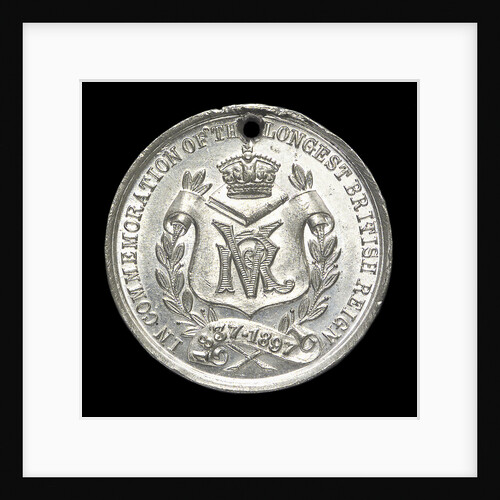 Medal commemorating Queen Victoria's Diamond Jubilee 1897; reverse by unknown