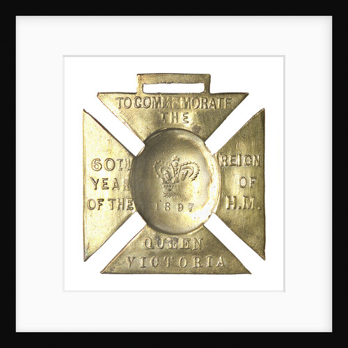 Medal commemorating Queen Victoria's Diamond Jubilee 1897; reverse by unknown