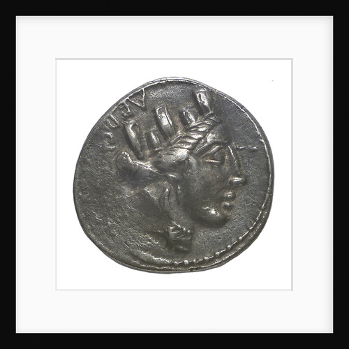 Denarius; obverse by P. Fourius Crassipes