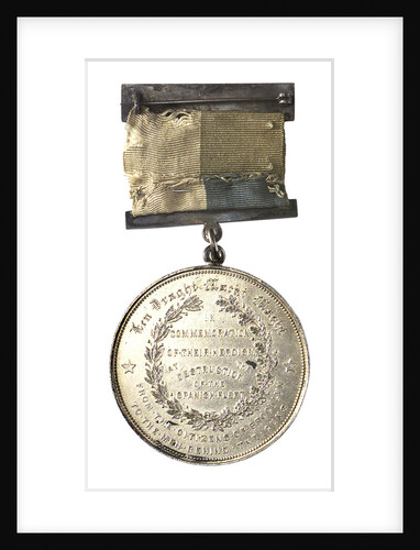 Medal commemorating the destruction of the Spanish fleet, 1898; obverse by unknown