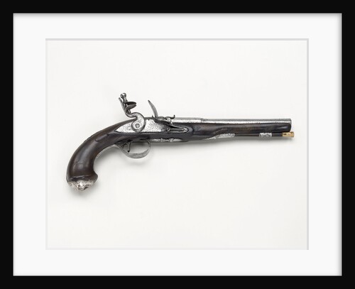 Flintlock pistol by unknown