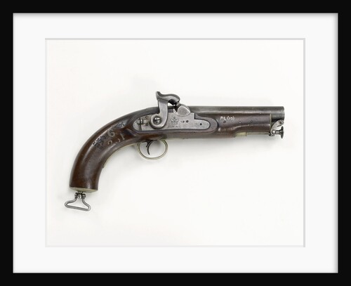 Percussion pistol by Royal Small Arms Factory