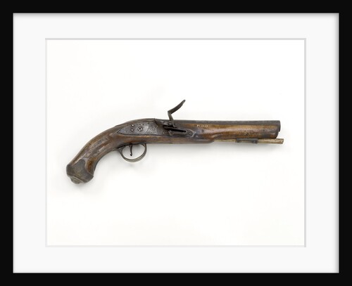 Flintlock pistol by Dublin Castle