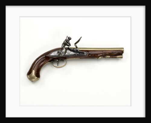 Brass Barrel pistol by H. Nock, 1796 by Henry Nock