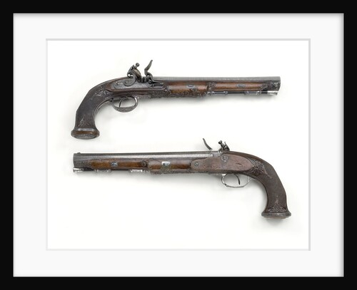 Flintlock pistols by Tatham & Egg