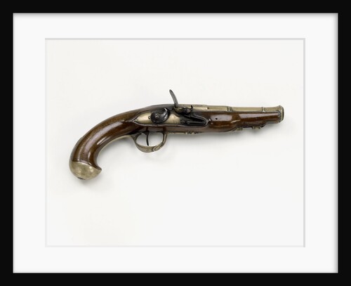 Flintlock pistol by unknown