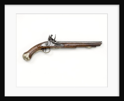 Flintlock pistol by unknown