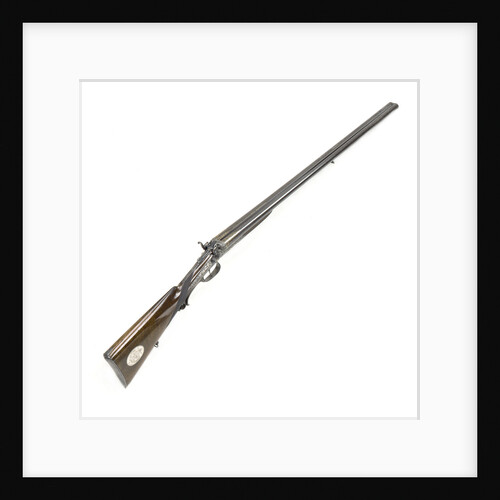 Double barrelled shotgun owned by the Sultan of Witu by W. Foerster