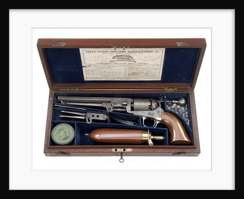 Percussion revolver by Samuel Colt