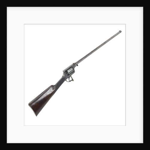 Revolving rifle by R. Adams