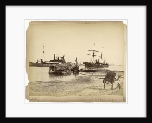 Station, Suez Canal by unknown