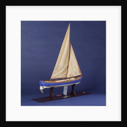 Full hull model, whaler, starboard stern quarter by unknown