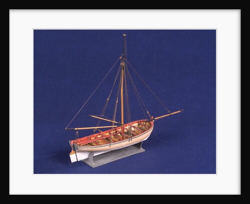 Ship's longboat; 'Medway', starboard stern quarter by unknown