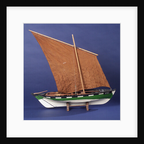 'Peaceful', starboard broadside by George MacLeod