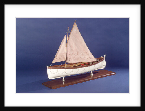 Full hull model representing 'Britannia' and 'Glasgow', port by unknown