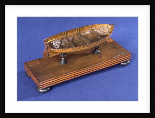 Dinghy, starboard stern quarter by unknown