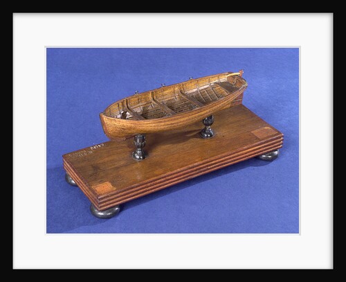 Dinghy, port 3/4 bow by unknown