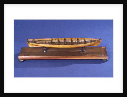 Gig, starboard broadside by unknown