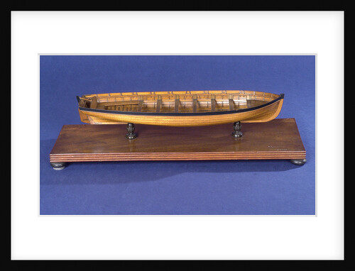 Pinnace, starboard broadside by unknown