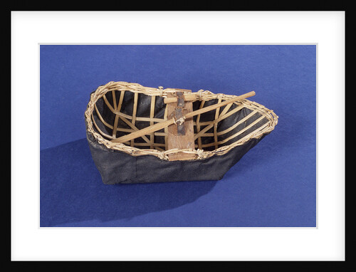 River Tywi coracle, starboard broadside by Unknown