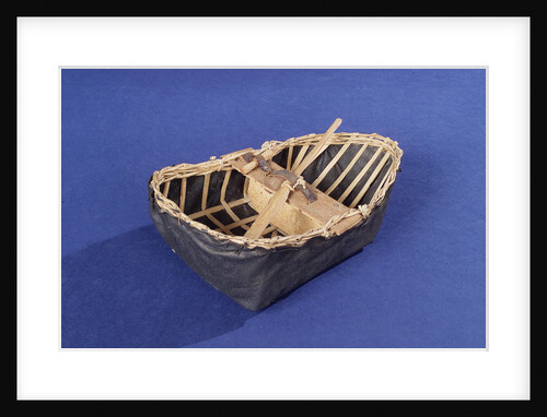 River Tywi coracle, starboard stern quarter by Unknown