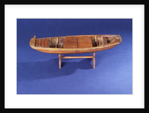Sampan, starboard broadside by unknown